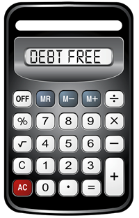 becoming debt free debt calculator - faq